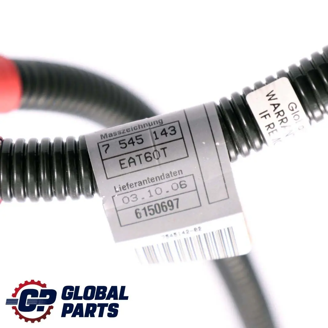 N52 Cabrio Kabel Generator Anlasser Stützpunkt B+ für BMW Z4 er E85 mit Teilenummer 7545142 BMW Z4 er E85 N52 Cabrio Kabel Generator Anlasser Stützpunkt B+ - SKU 7545142 - Teilenummer 7545142