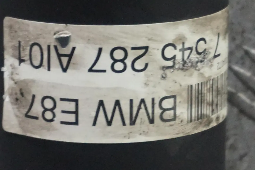 Gearbox Drive Prop Shaft 120d M47N2 Diesel to BMW 1 Series E87 Manual with Part number 7545287 BMW 1 Series E87 Manual Gearbox Drive Prop Shaft 120d M47N2 Diesel - SKU 7545287 - Part number 7545287