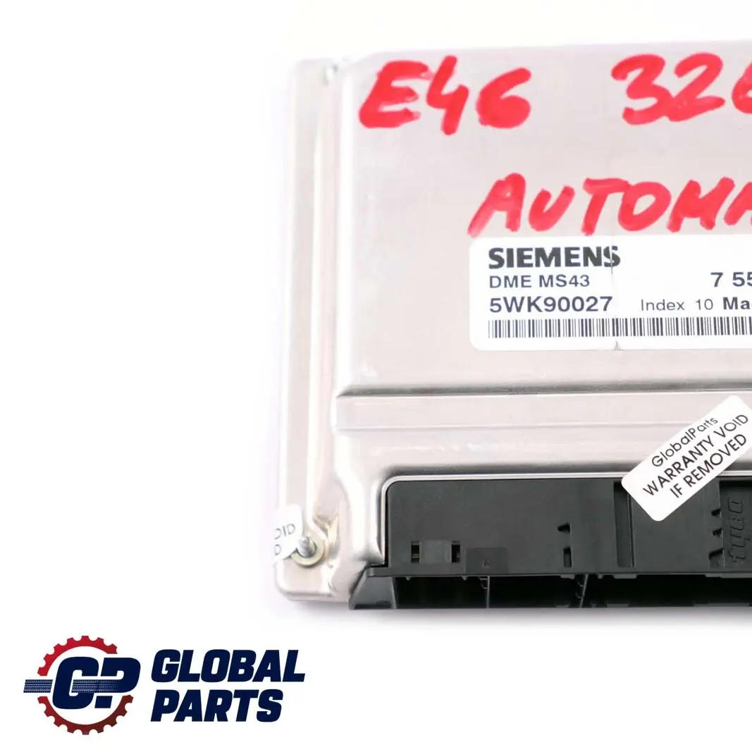 BMW E46 320Ci 320i M54 Engine Control Unit ECU DME MS43 7551615 Automatic - SKU 7545422 - Part number 7545422