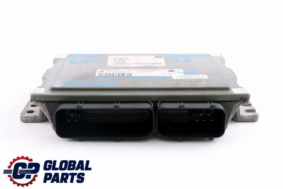 MINI Cooper R50 W10 116HP Kit ECU Moteur DME EWS Cle Automatique - SKU 7545789-2 - Numéro de pièce 7545789
