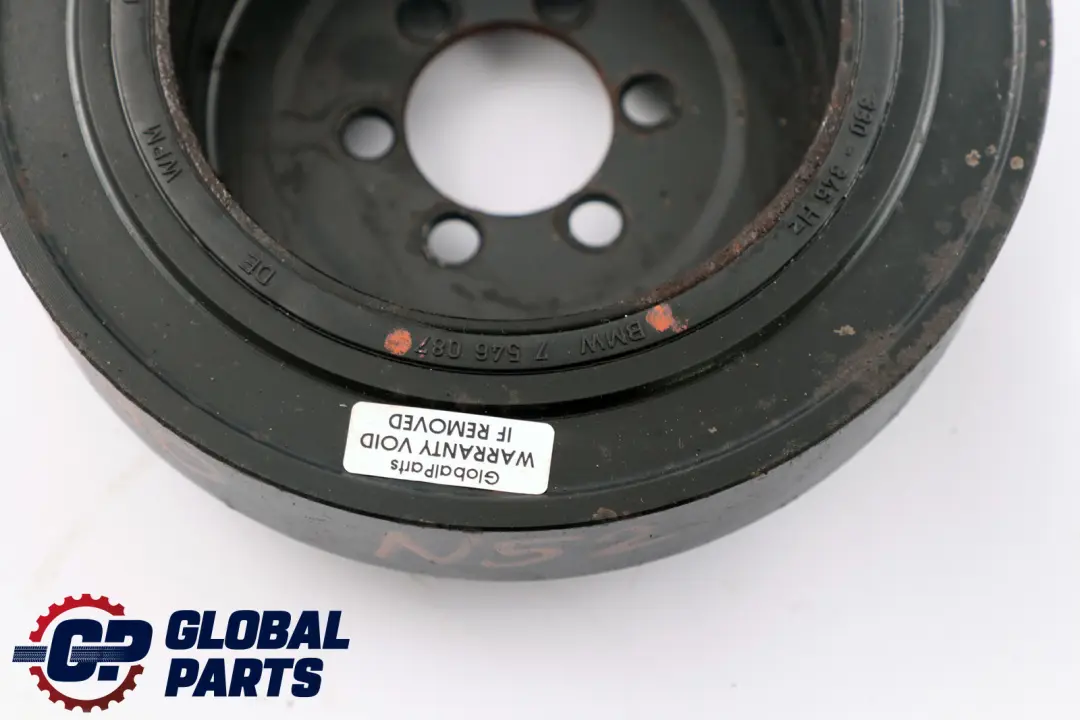 BMW 1 3 5 Series E60 E81 E87 E90 E91 Vibration Damper Crankshaft Pulley - SKU 7546087 - Part number 7564969