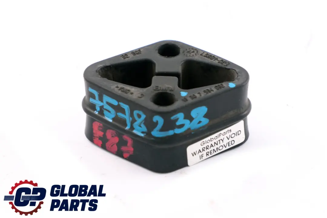 Caucho Montaje Sistema De escape Gasolina para BMW E60 E64 E81 E87 LCI con número de pieza 7546500 BMW E60 E64 E81 E87 LCI Caucho Montaje Sistema De escape Gasolina - SKU 7546500 - Número de pieza 7546500