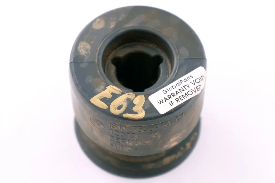 N52 Centro Silenciador Amortiguador Vibraciones 34Hz Soporte Goma para BMW E63 E64 con número de pieza 7546970 BMW E63 E64 N52 Centro Silenciador Amortiguador Vibraciones 34Hz Soporte Goma - SKU 7546970 - Número de pieza 7546970
