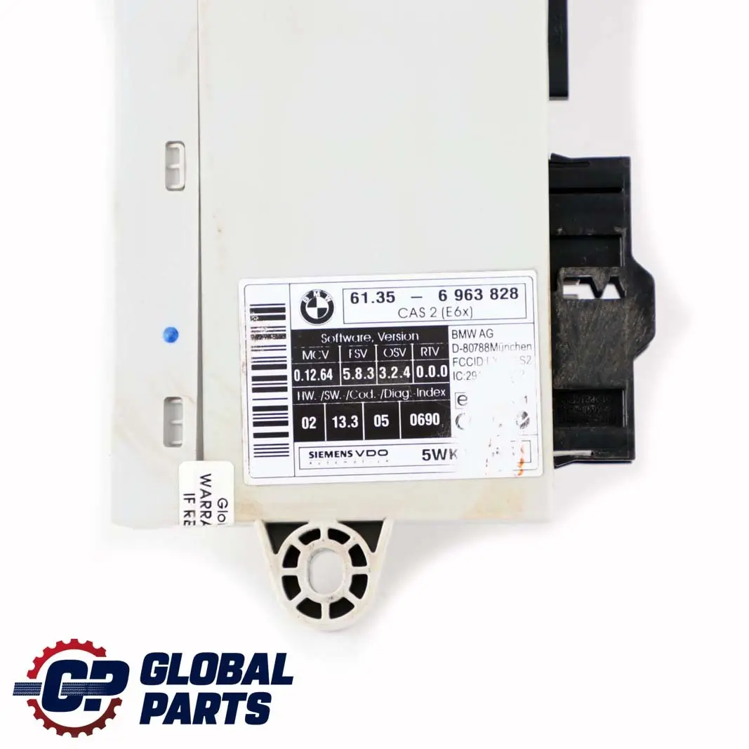 BMW E60 E63 E64 530i 630i N52 258HP ECU Kit DME + CAS2 + Key Automatic - SKU 7546990-1 - Part number 7546990