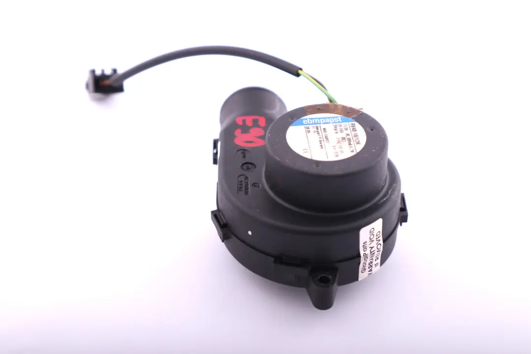 BMW 1 X1 E82 E84 E87N E88 E90 E91 E92 E93 Ventilador E-box - SKU 7547141 - Número de pieza 7547141