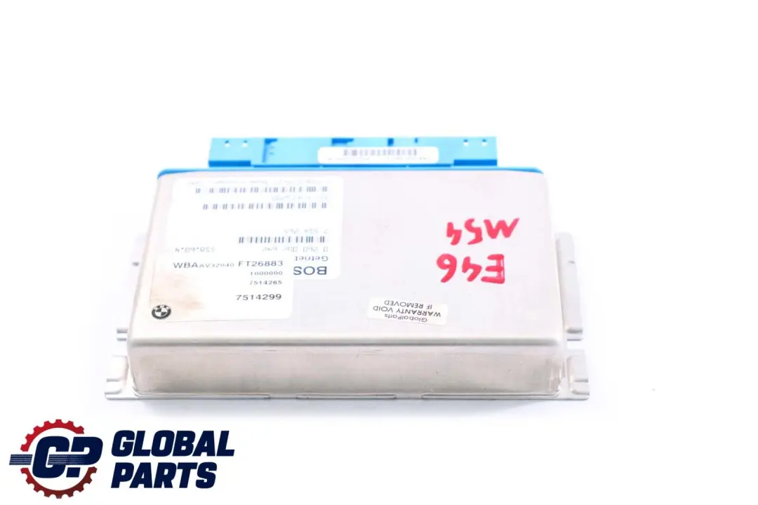 Gearbox Basic Control Unit Module EGS to BMW E39 E46 E85 Automatic with Part number 7514265 BMW E39 E46 E85 Automatic Gearbox Basic Control Unit Module EGS - SKU 7548312 - Part number 7514265