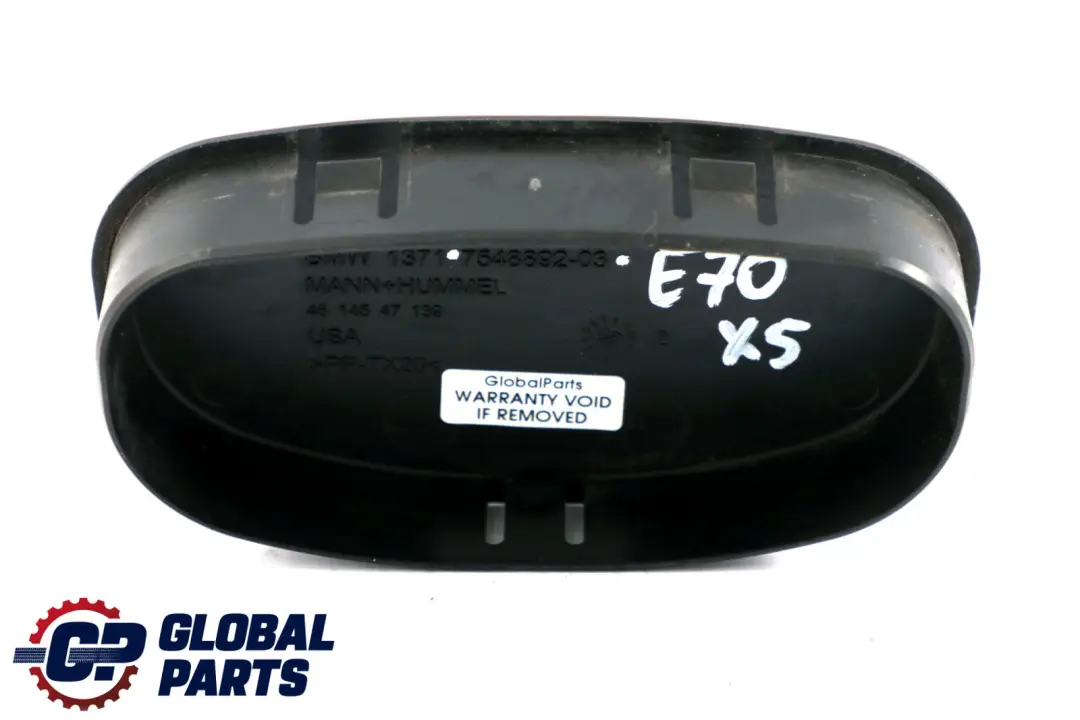 BMW X5 E70 Coperchio di Chiusura Prese D Aria - SKU 7548892 - Numero di parte 7548892
