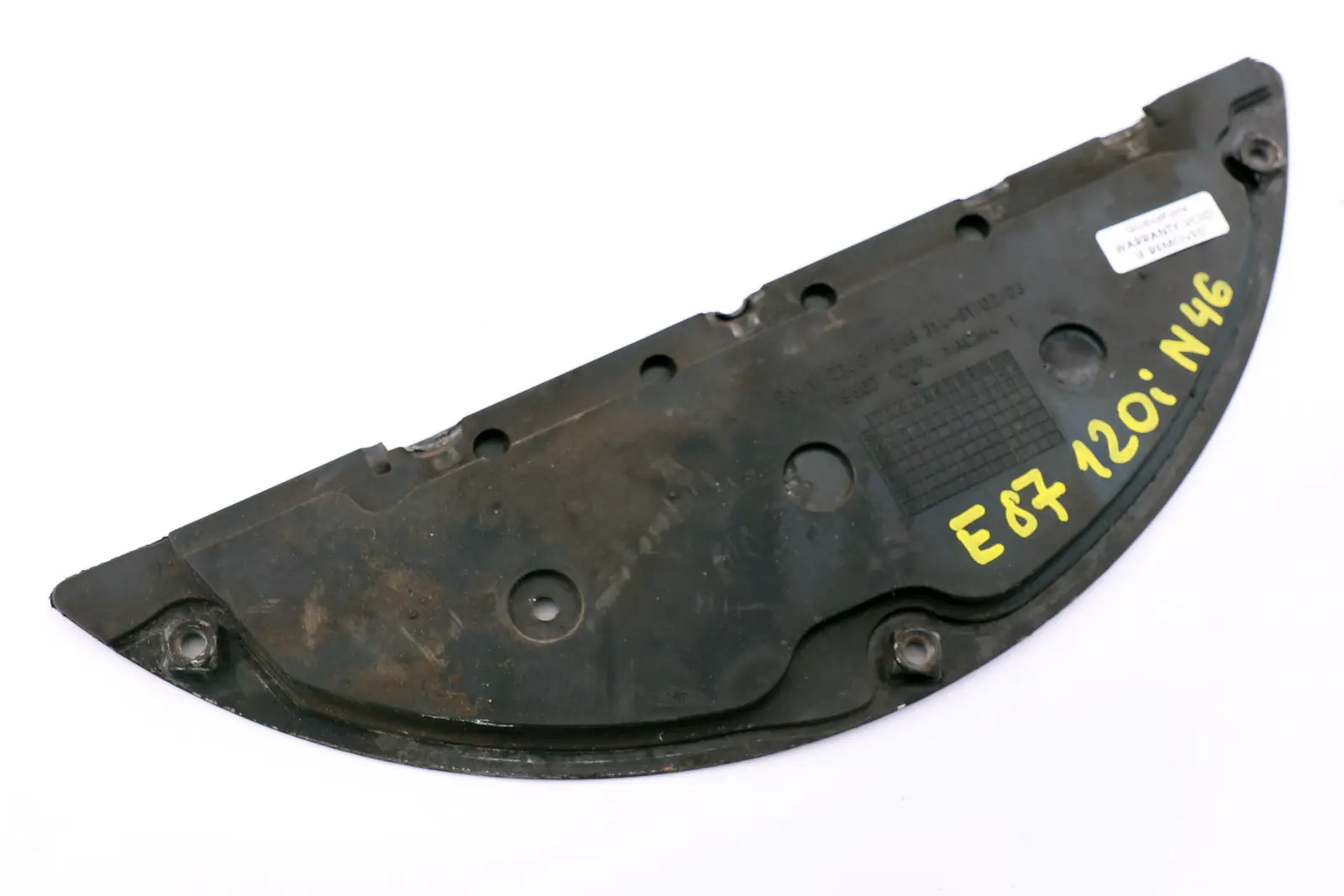 BMW 1 3 Series E87 E90 Manual Gearbox Covering Plate Rubber Coated 7549314