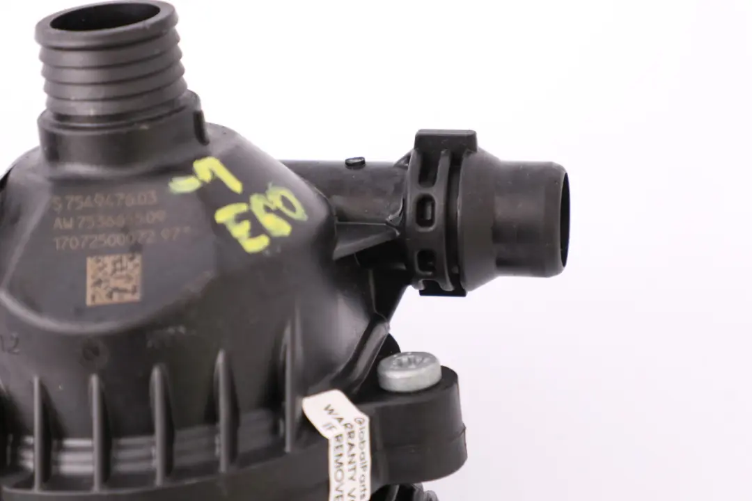  Termostato BMW E60 E61 E63 E65 E81 E87 E90 E91 E93 Pompa Acqua - SKU 7549476-1 - Numero di parte 7549476
