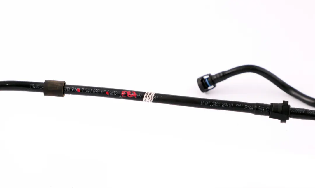 N43 Petrol Power Brake Vacuum Pipe Hose to BMW 1 3 Series E81 E87 E90 E91 with Part number 7549698 BMW 1 3 Series E81 E87 E90 E91 N43 Petrol Power Brake Vacuum Pipe Hose - SKU rhd-7549698 - Part number 7549698