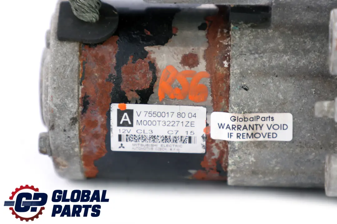 Mini Cooper One Clubman R55 R56 R58 R59 R60 1.6 Engine Starter Motor - SKU 7550017 - Part number 7550017