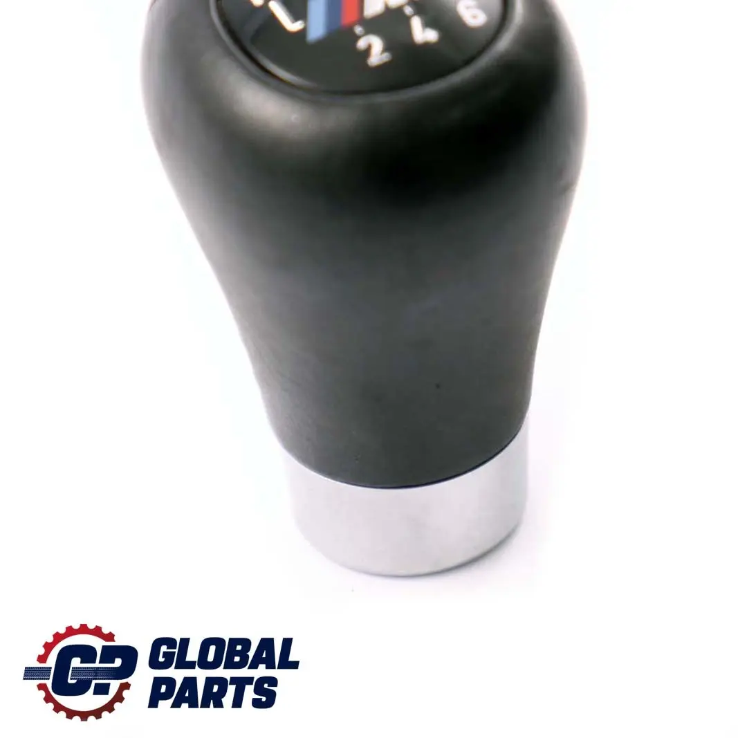 BMW 5 6 Z4 Series E60 E63 E85 M Sport Shift Gear Knob 6-speed Leather Ruthenium - SKU 7550685 - Part number 7550685