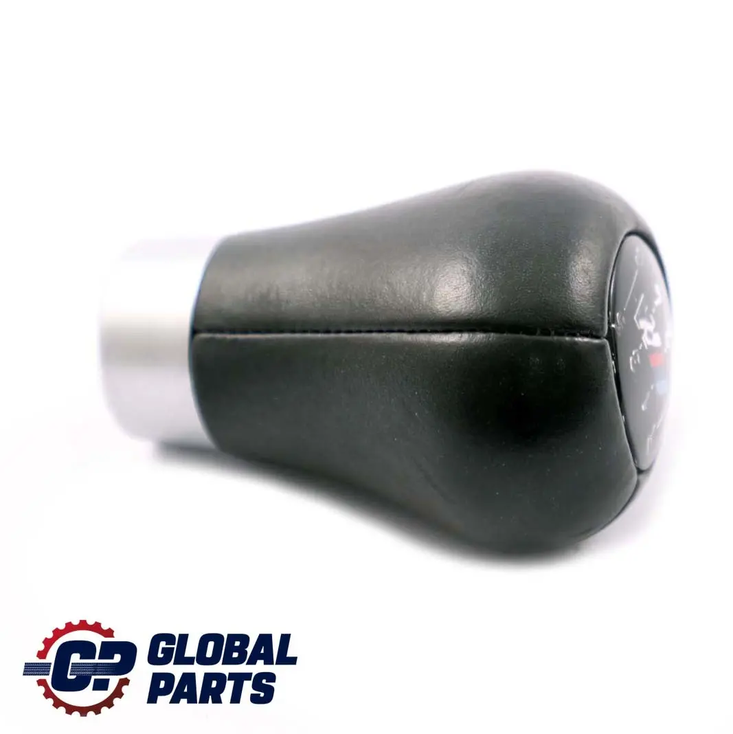 Shift Gear Knob 6-speed Leather Ruthenium to BMW 5 6 Z4 Series E60 E63 E85 M Sport with Part number 7550685 BMW 5 6 Z4 Series E60 E63 E85 M Sport Shift Gear Knob 6-speed Leather Ruthenium - SKU 7550685 - Part number 7550685
