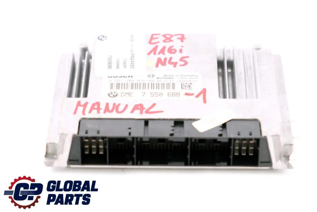 BMW 1 3 Series E87 E90 116i 316i 1.6 N45 Petrol ECU KIT DME CAS2 + Key - SKU 7550688-1 - Part number 7550688
