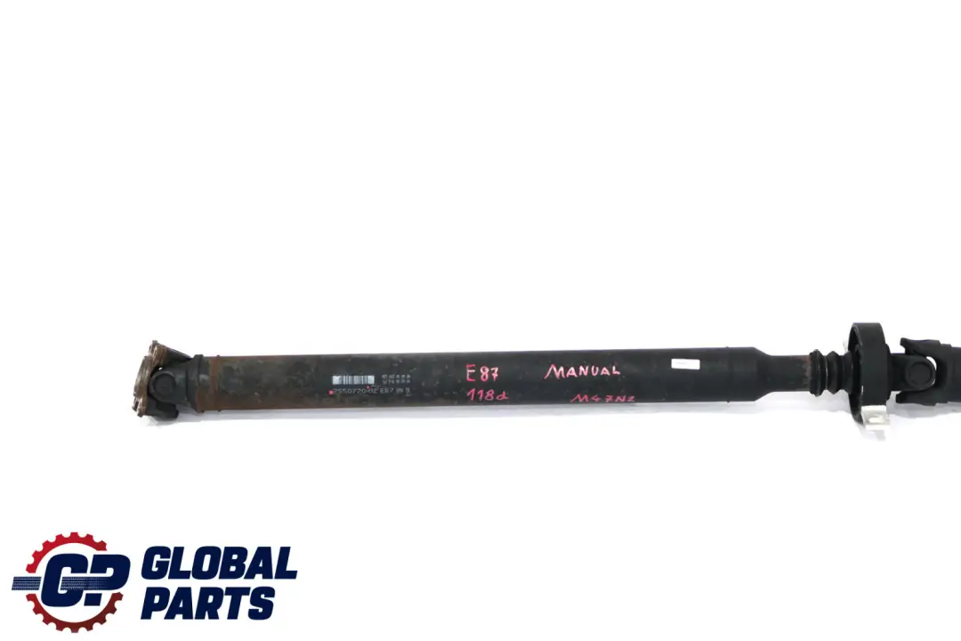 M47N2 122PS Schaltgetriebe Gelenkwelle Antriebswelle für BMW 1 er E87 118d mit Teilenummer 7550770 BMW 1 er E87 118d M47N2 122PS Schaltgetriebe Gelenkwelle Antriebswelle - SKU 7550770 - Teilenummer 7550770