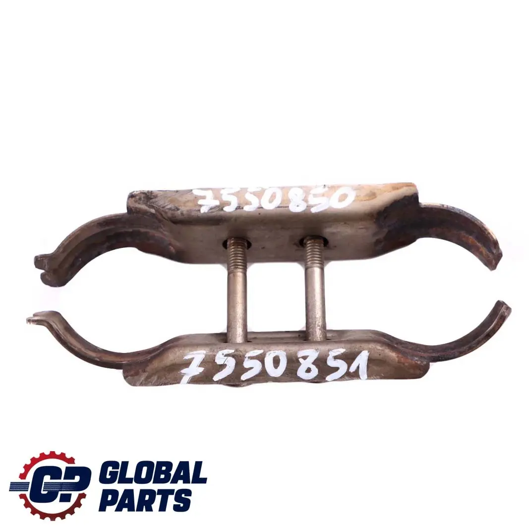 Exhaust Muffler Bracket Holder Mount Clamp to BMW 3 Series E90 E91 E92 with Part number 7550850 BMW 3 Series E90 E91 E92 Exhaust Muffler Bracket Holder Mount Clamp - SKU 7550850 - Part number 7550850