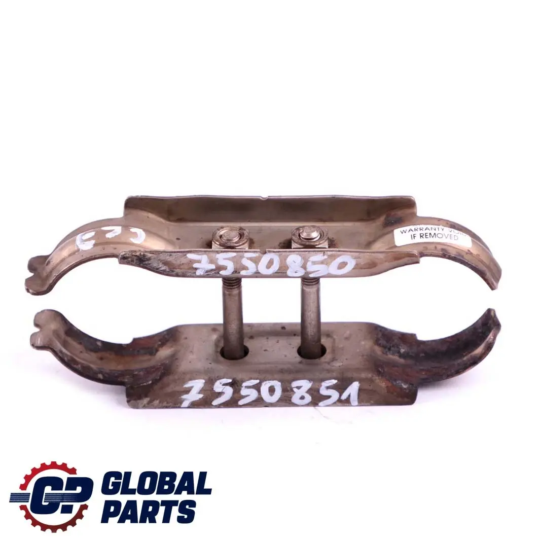 Exhaust Muffler Bracket Holder Mount Clamp to BMW 3 Series E90 E91 E92 with Part number 7550850 BMW 3 Series E90 E91 E92 Exhaust Muffler Bracket Holder Mount Clamp - SKU 7550850 - Part number 7550850