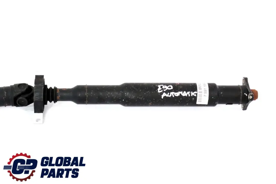 Prop Drive Shaft Automatic Gearbox to BMW E90 E91 E92 E93 Petrol with Part number 26107551199 BMW E90 E91 E92 E93 Petrol Prop Drive Shaft Automatic Gearbox - SKU 7551199 - Part number 26107551199