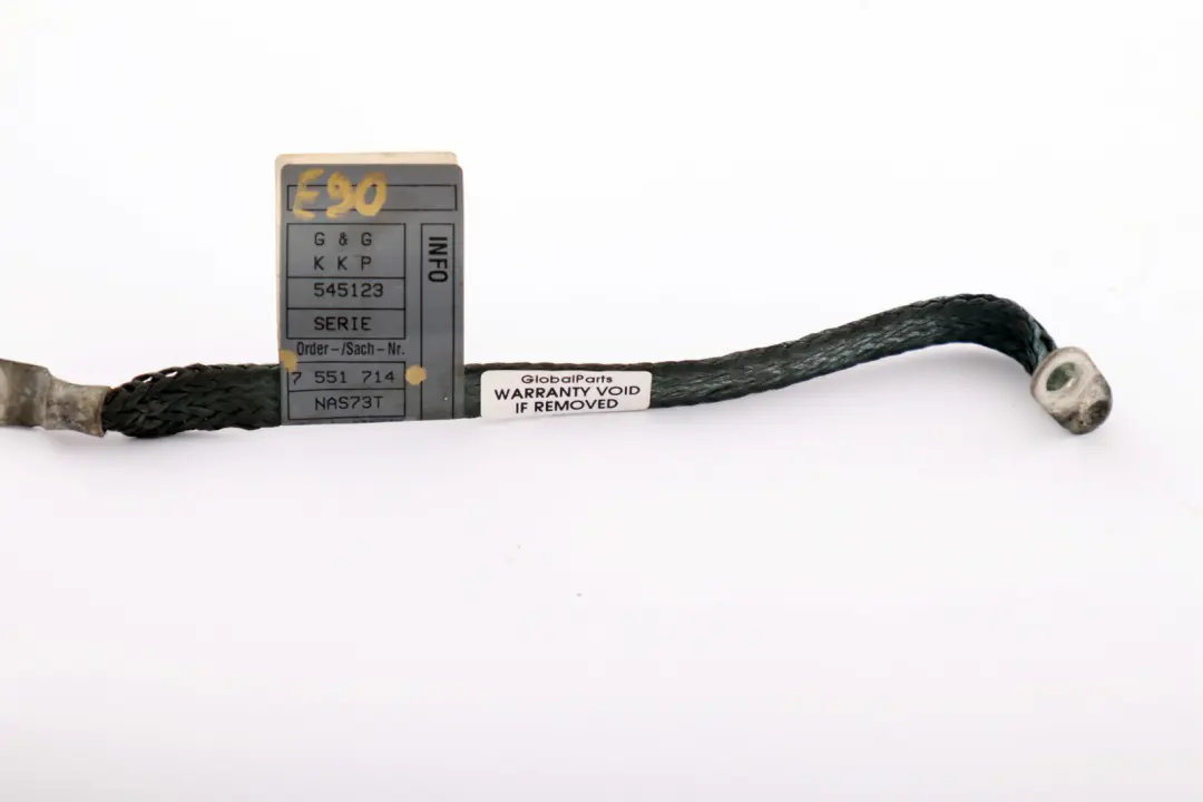 BMW 1 3 Reihe E87 E90 E91 N52 Motor Entstörband 1242 - SKU 7551714 - Teilenummer 7551714