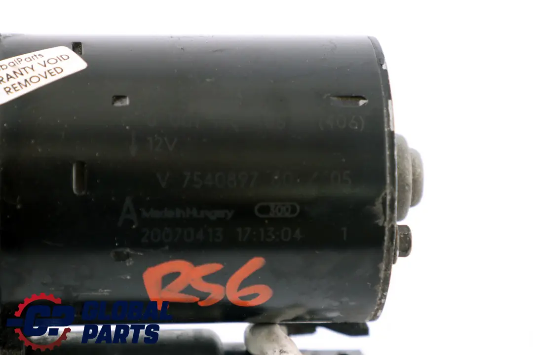 Starter Motor N12 7540897 to Mini Cooper One R55 R56 R58 Petrol Engine with Part number 7552105 Mini Cooper One R55 R56 R58 Petrol Engine Starter Motor N12 7540897 - SKU 7552105 - Part number 7552105