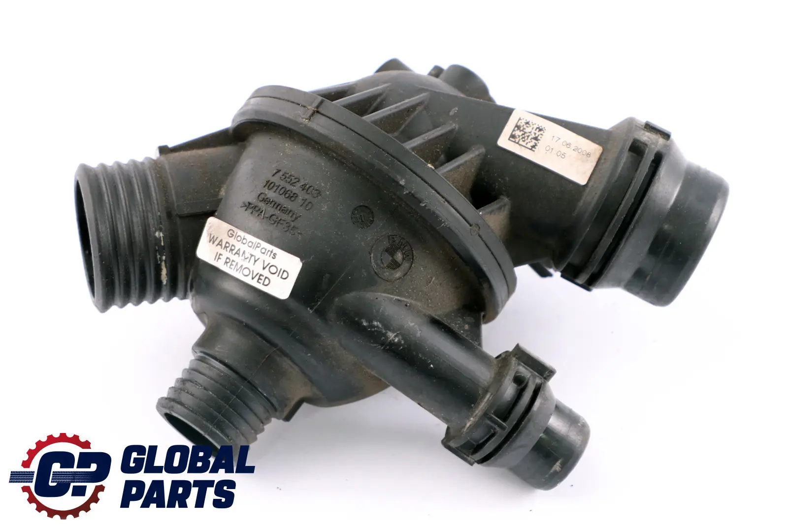 Thermostat Housing BMW E60 E81 E87 E90 E91 N43 Petrol Water Coolant 7552403