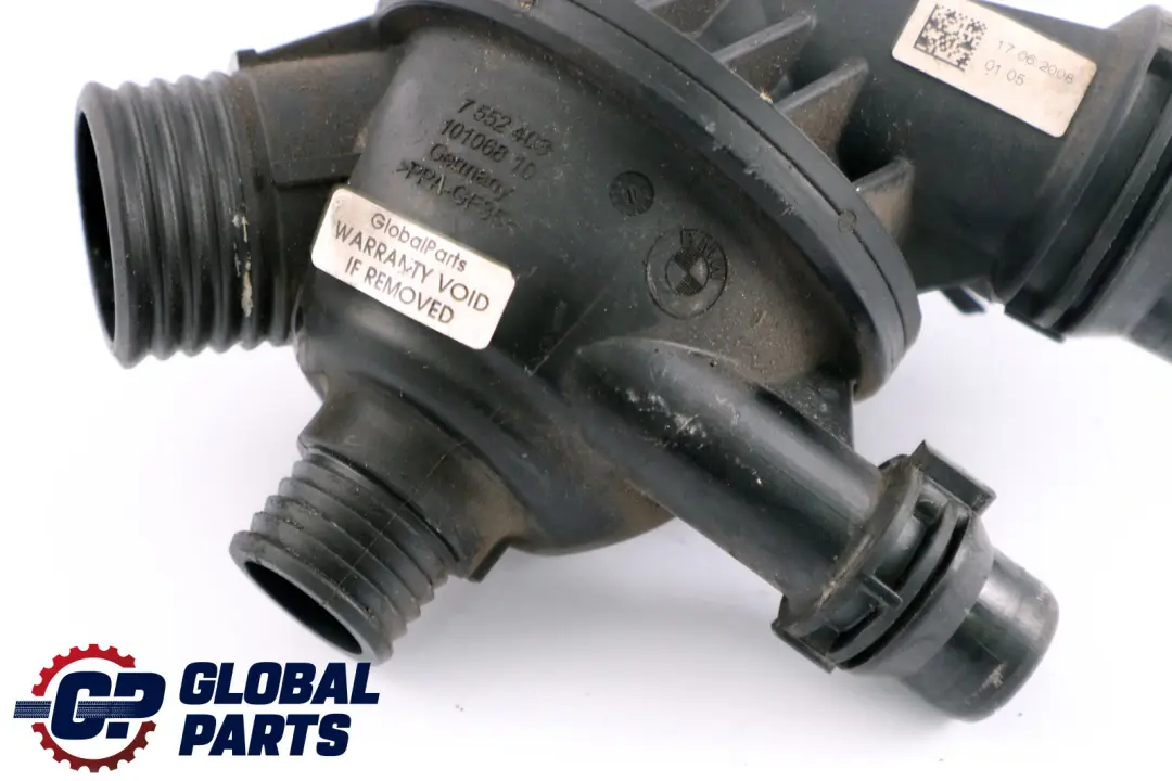 BMW E60 E81 E87 E90 E91 Thermostat Housing Water Coolant N43 Petrol - SKU 7552403 - Part number 7552403