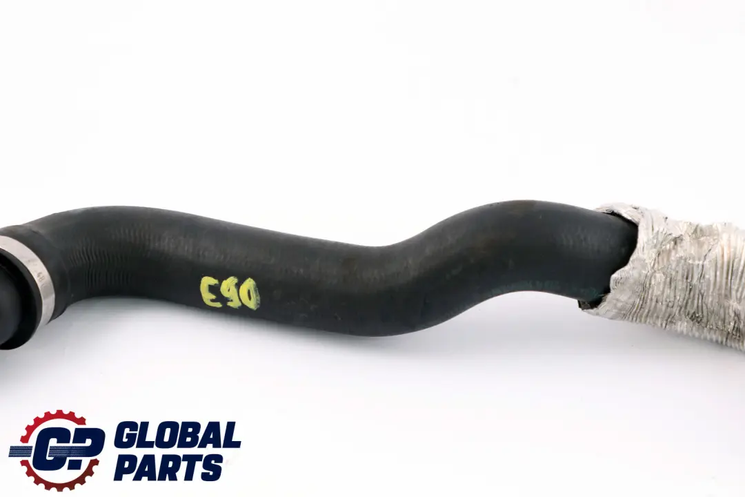 BMW 3 Series E90 E91 Engine Cooling Radiator Bottom Thermostat Hose Line - SKU 7552407 - Part number 17127552407