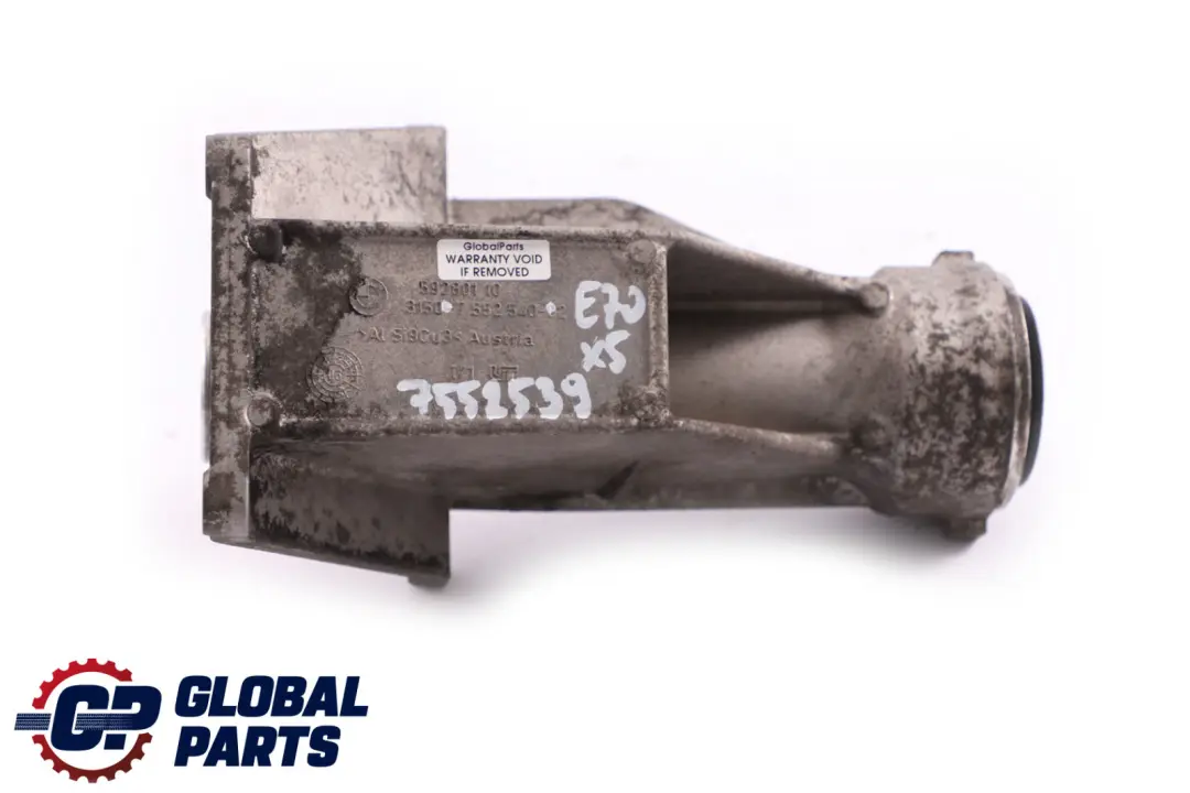 M57N2 Driveshaft Supporting Bracket Front Axle 7552540 BMW X5 X6 E70 E71 - SKU 7552539 - Part number 7552539