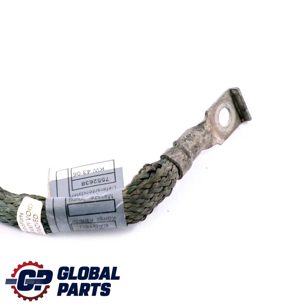 N52 Roadster Cable de Masse Cable de Terre la Batterie pour BMW Z4 E85 à propos du numéro de pièce 7552638 BMW Z4 E85 N52 Roadster Cable de Masse Cable de Terre la Batterie - SKU 7552638 - Numéro de pièce 7552638