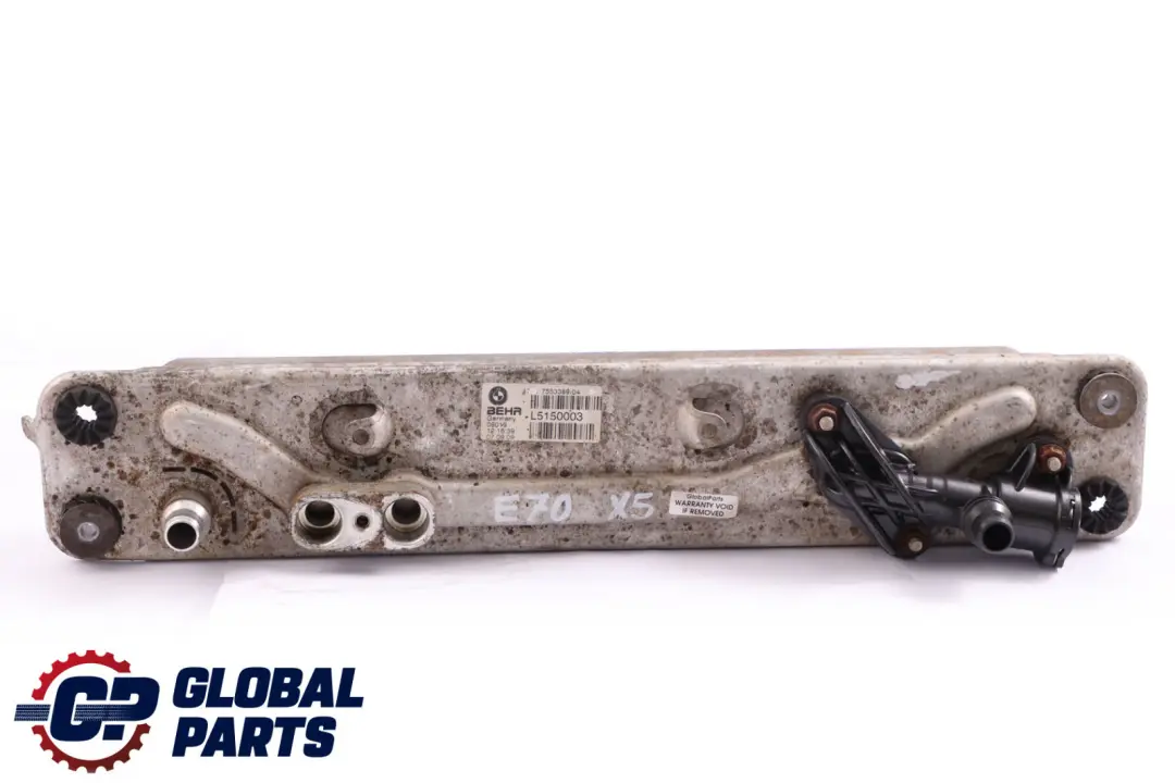 Radiateur Echangeur Refroidisseur huile boite vitesses pour BMW X5 E70 X6 E71 à propos du numéro de pièce 7553389 BMW X5 E70 X6 E71 Radiateur Echangeur Refroidisseur huile boite vitesses - SKU 7553389 - Numéro de pièce 7553389