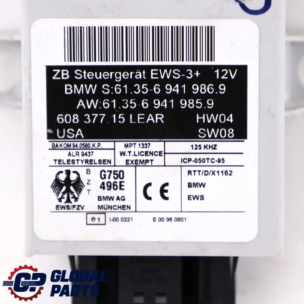 MINI R50 R52 One 1.6i 90HP Motor Kit ECU DME Llave EWS Manual - SKU 7553735-5 - Número de pieza 7553735