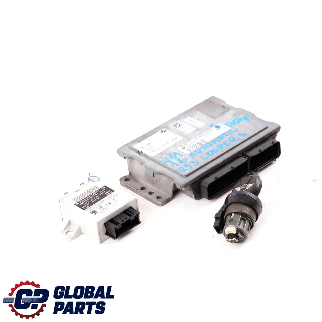 Mini Cooper S R52 R53 W11 170HP Engine ECU Kit DME Key EWS Automatic - SKU 7553735-8 - Part number 7553735