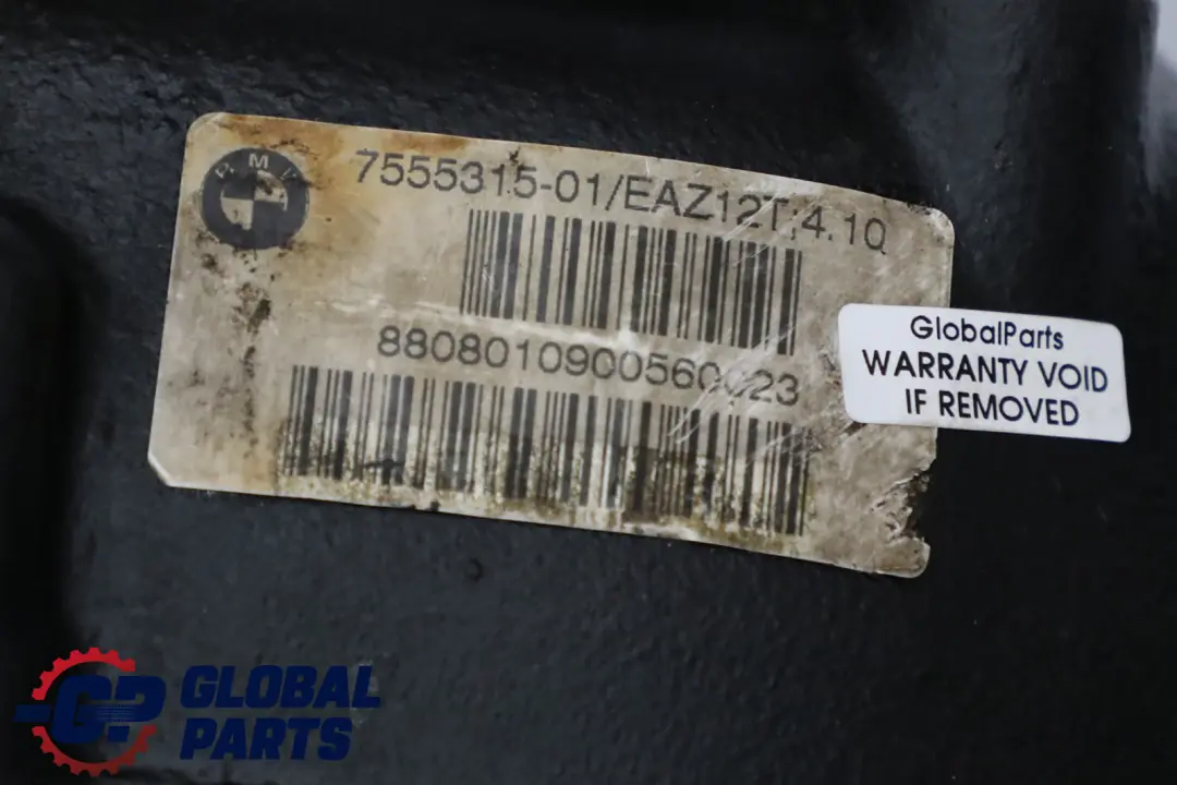 BMW E81 E87 LCI E90 Rear Differential Diff 4,10 Ratio RECONDITIONED - SKU 7555315-1 - Part number 7555315