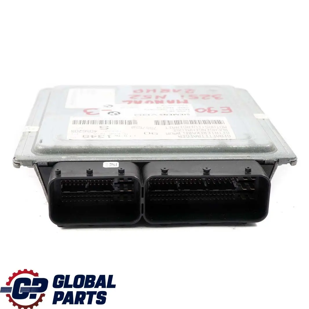 BMW E60 E61 E90 E91 325i 525i Gasolina N52 ECU Kit DME CAS2 Clave Manual - SKU 7555361-3 - Número de pieza 7555361