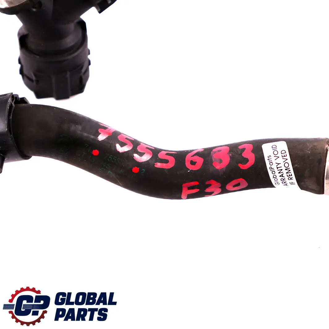 BMW 3 Series F30 LCI 330e B48X Radiator Water Coolant Hose Line Pipe - SKU 7555633 - Part number 7555633