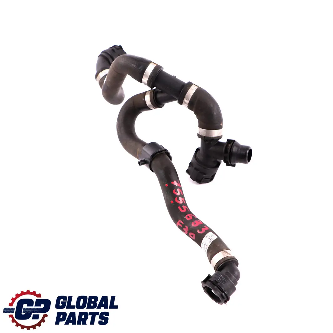 BMW 3 Series F30 LCI 330e B48X Radiator Water Coolant Hose Line Pipe - SKU 7555633 - Part number 7555633