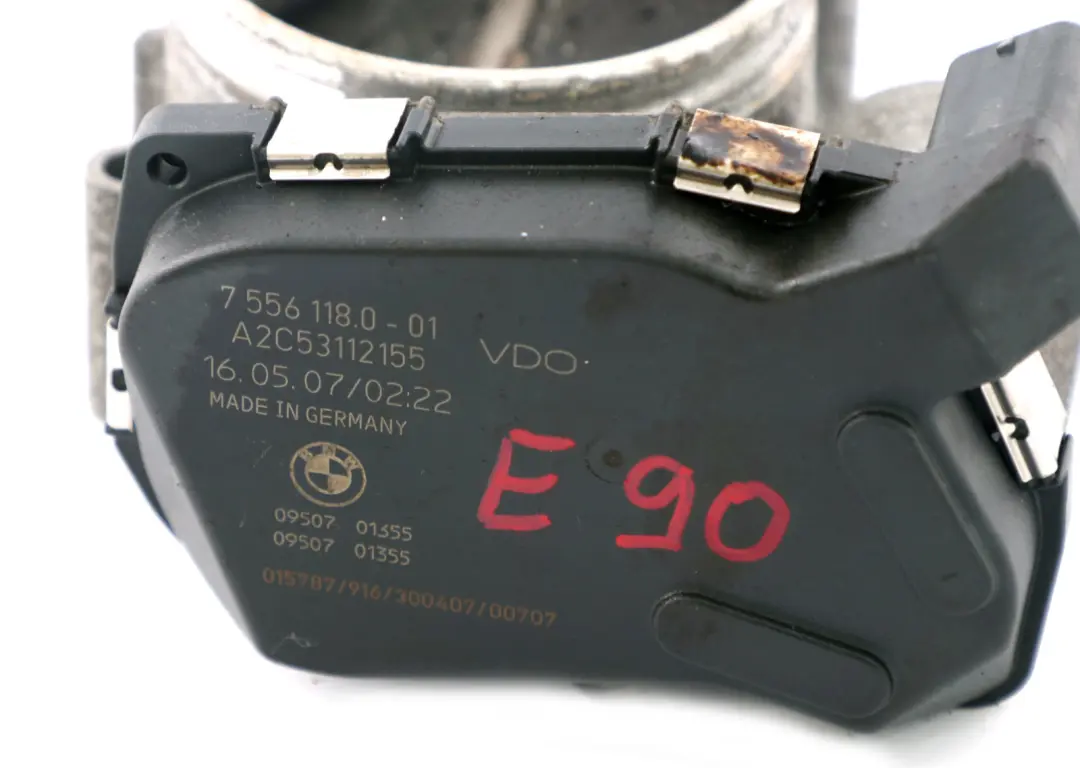 BMW E60 LCI E81 E90 E91 E92 E93 F01 F10 F11 Attuatore Corpo Farfallato - SKU 7556118 - Numero di parte 7556118