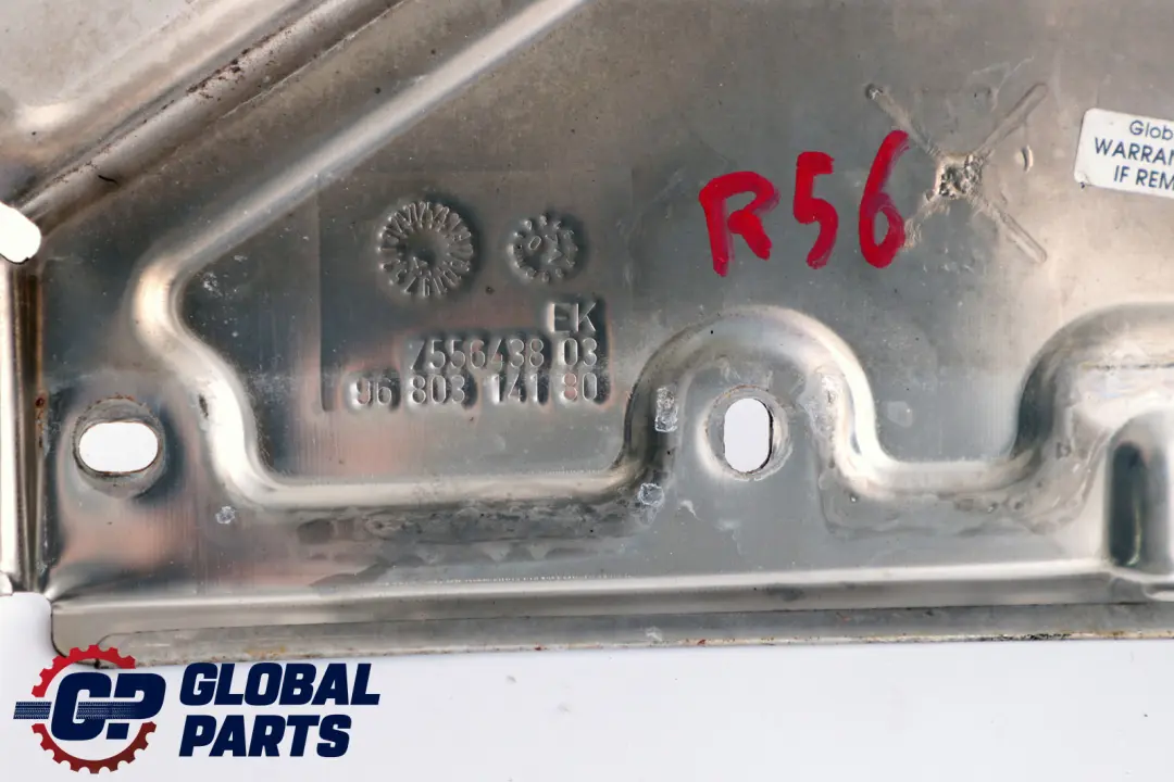 Mini Cooper One R55 R56 R59 Lamiera Protezione Calore - SKU 7556438 - Numero di parte 7556438
