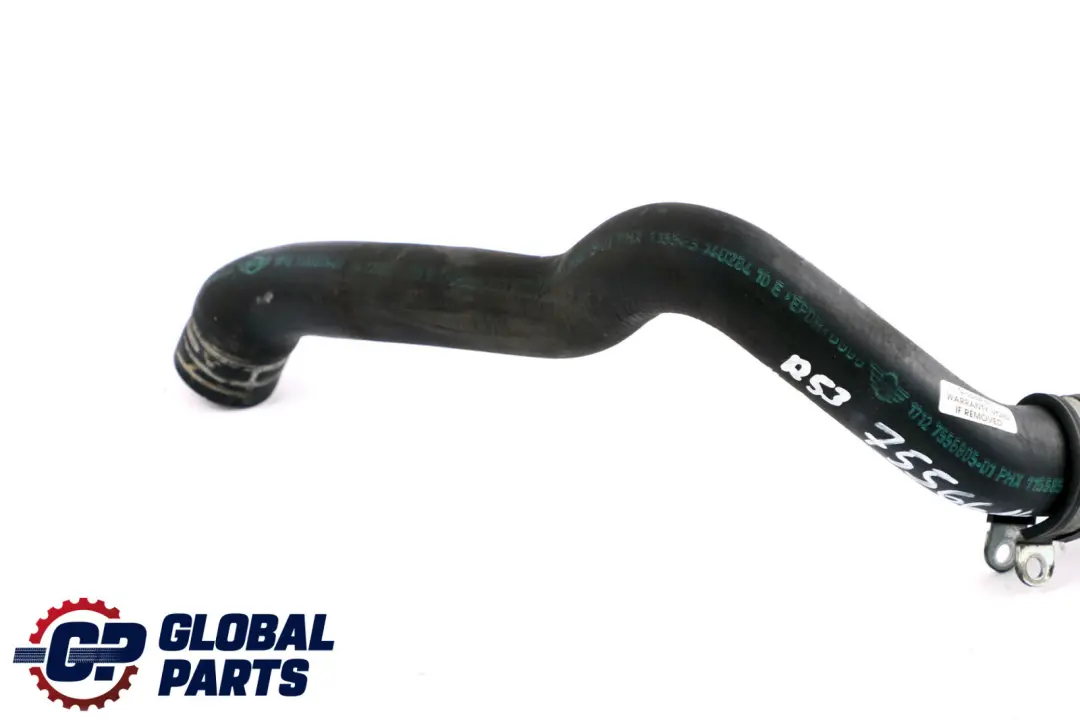 Mini Cooper R52 R53 Tubo Raffreddonneto Aria di Ritorno Automatico - SKU 7556614 - Numero di parte 7556614