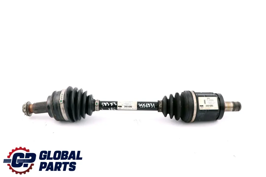 2.0i N46 Rear Axle Left N/S Output Drive Shaft Driveshaft BMW X3 E83 - SKU 7556931 - Part number 7556931