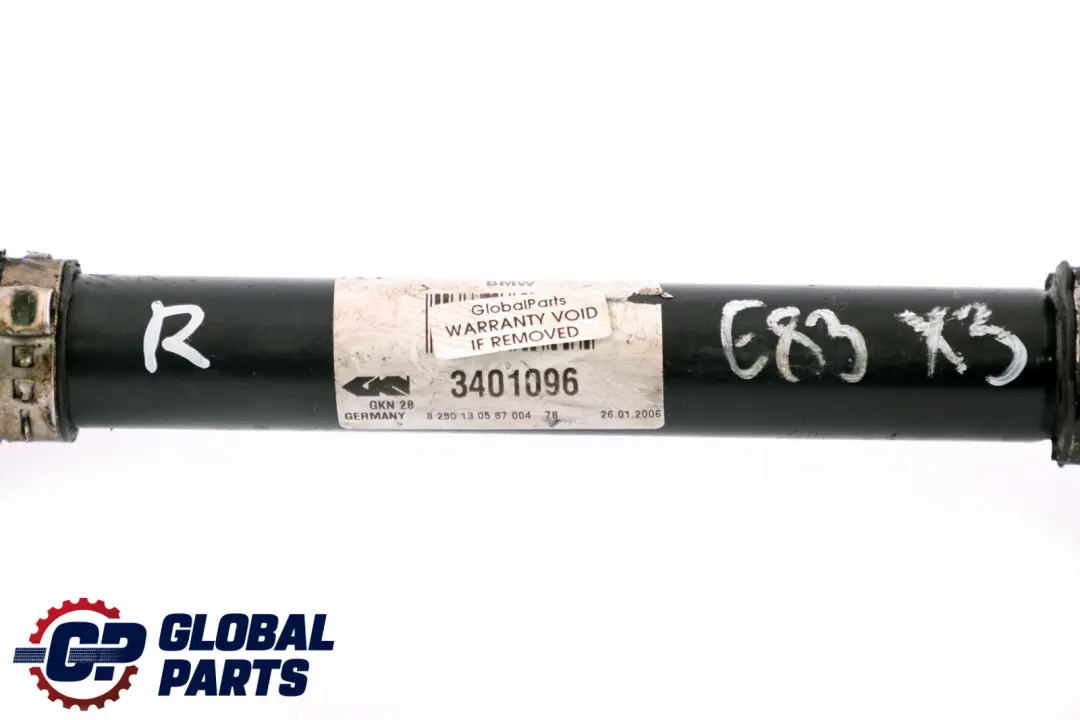 BMW X3 E83 2.0i N46 Front Axle Right O/S Output Drive Shaft Driveshaft - SKU 7556932 - Part number 7556932