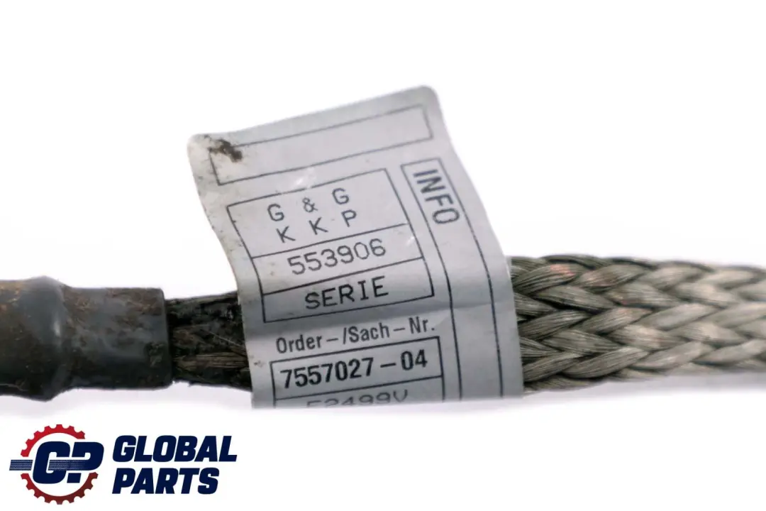 Batería Cable de Tierra Loom para BMW X5 E70 X6 E71 E72 con número de pieza 7557027 BMW X5 E70 X6 E71 E72 Batería Cable de Tierra Loom - SKU 7557027 - Número de pieza 7557027