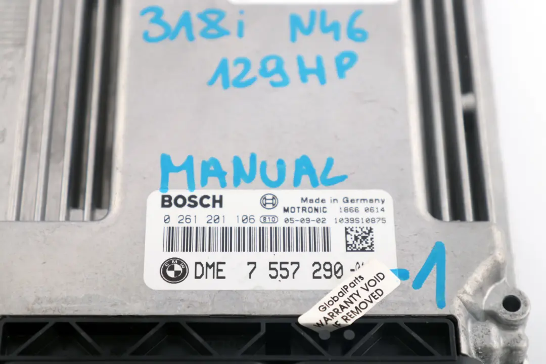 N46 129HP ECU KIT DME CAS2 Schlüssel Manual für BMW E87 E90 118i 318i mit Teilenummer 7557290 BMW E87 E90 118i 318i N46 129HP ECU KIT DME CAS2 Schlüssel Manual - SKU 7557290-1 - Teilenummer 7557290