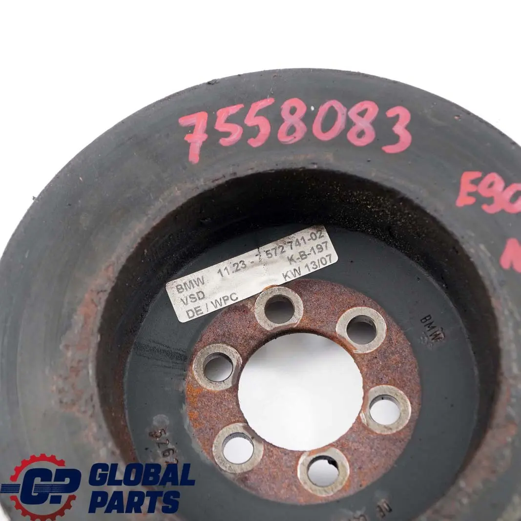 BMW E90 E91 E92 N54 Smorzatore di Vibrazioni Motore Cinghia - SKU 7558083 - Numero di parte 7558083