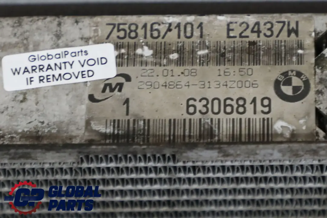 BMW E82 E88 E90 E91 135i 335i Engine Radiator Coolant Cooler - SKU 7558480 - Part number 7558480