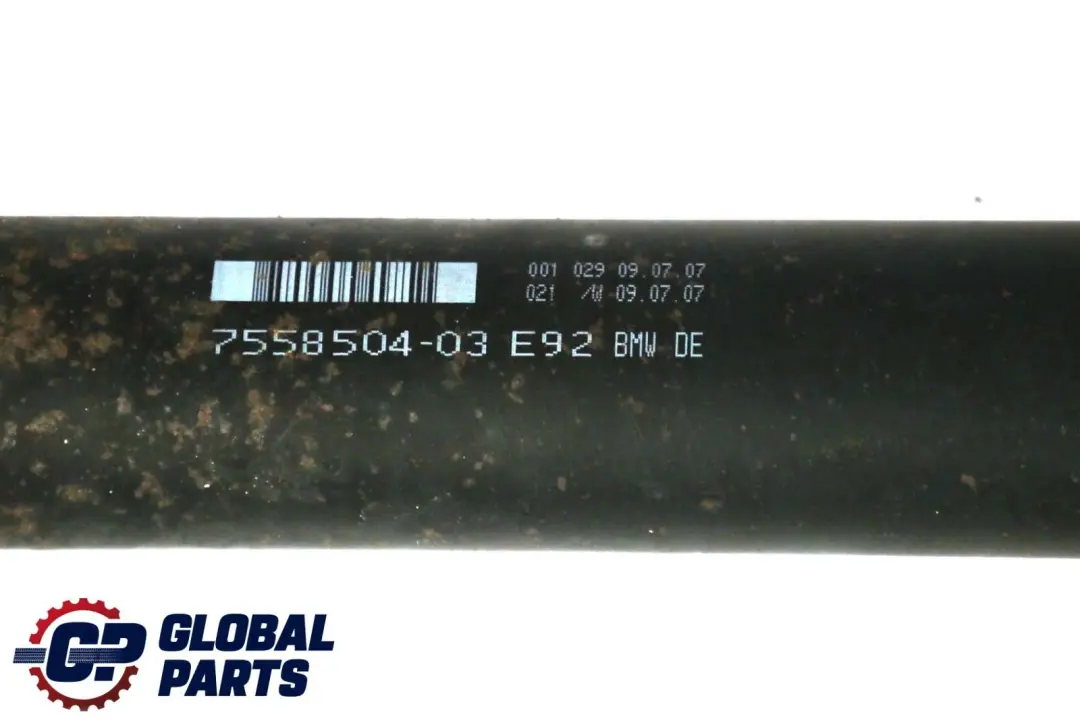 Arbre Transmission BMW E90 E91 E92 335I N54 Arbre Automatique Arbre pour à propos du numéro de pièce 7558504 Arbre Transmission BMW E90 E91 E92 335I N54 Arbre Automatique Arbre - SKU 7558504 - Numéro de pièce 7558504