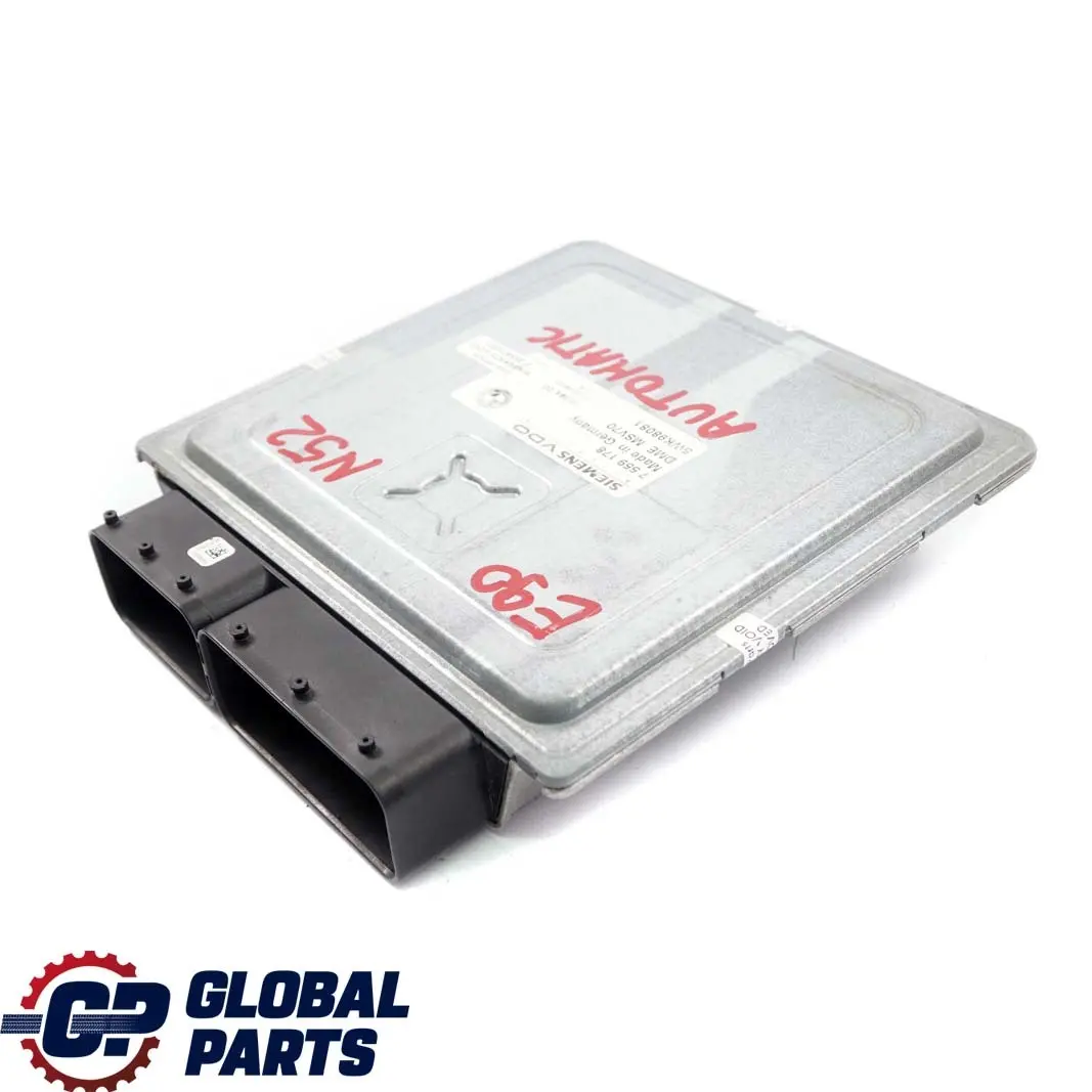 BMW E60 E63 E65 E85 E87 E90 E91 N52 Engine ECU DME Automatic Gearbox - SKU 7559178 - Part number 7559178