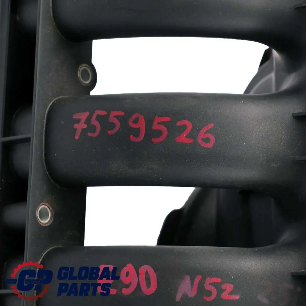N52 Intake Manifold Without Flap Control Engine BMW 3 5 E60 E90 E91 - SKU 7559526 - Part number 7559526