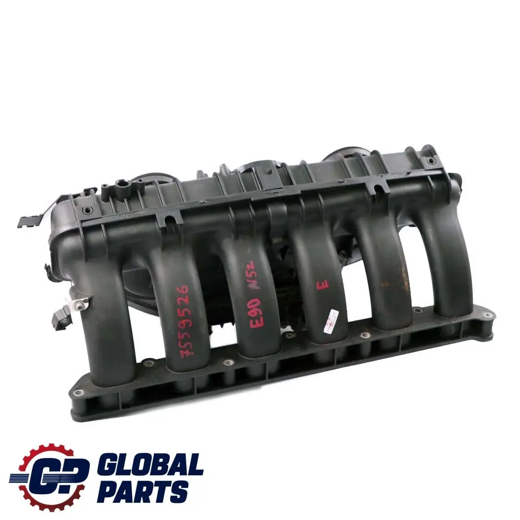 N52 Intake Manifold Without Flap Control Engine BMW 3 5 E60 E90 E91 - SKU 7559526 - Part number 7559526