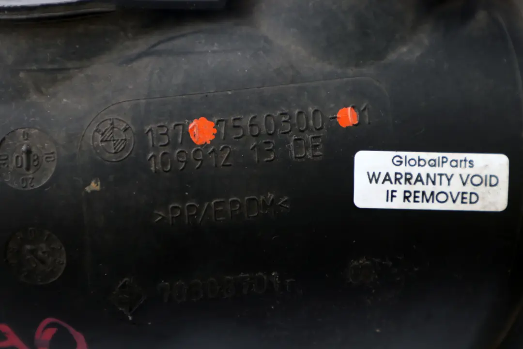 Gummi Manschette Ansaugung BMW E90 E91 E92 E93 LCI Schalldämpfer für mit Teilenummer 7560300 Gummi Manschette Ansaugung BMW E90 E91 E92 E93 LCI Schalldämpfer - SKU 7560300 - Teilenummer 7560300